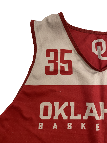Brady Manek Oklahoma Basketball Player-Exclusive Practice Jersey (Size XXL)