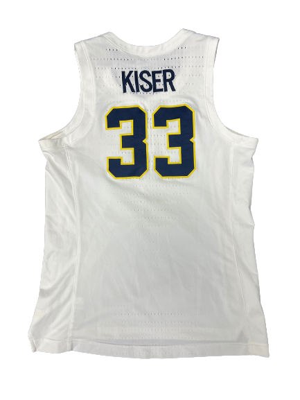 Emily Kiser Michigan Basketball 2018-2019 Season Game Worn Uniform Set