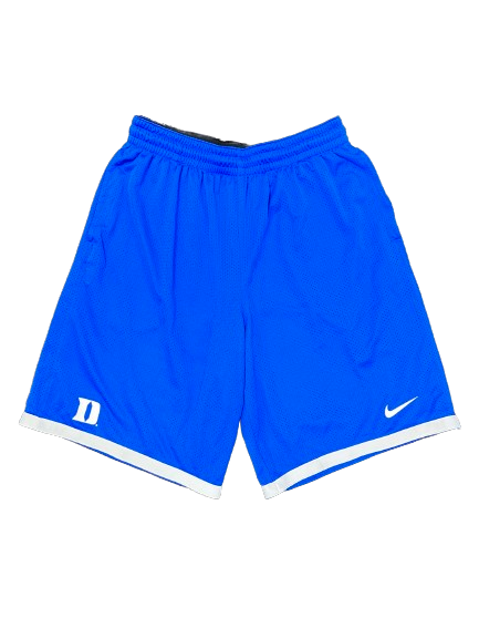 Kyle Filipowski Duke Basketball Team Issued Workout Shorts (Size XL)