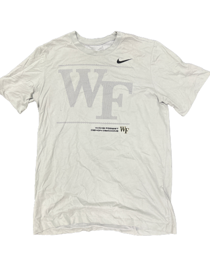 Isaiah Mucius Wake Forest Basketball Team Issued T-Shirt (Size LT)