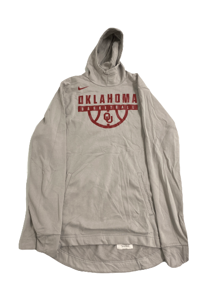 Brady Manek Oklahoma Basketball Team-Issued Sweatshirt (Size XXLT)