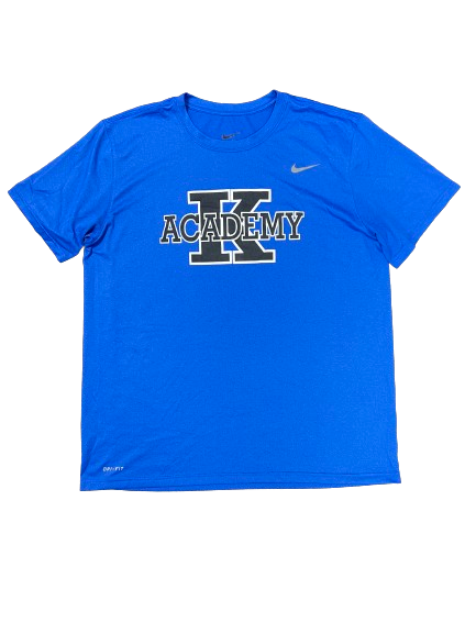 Kyle Filipowski Duke Basketball Player Exclusive "K ACADEMY" T-Shirt (Size XL)