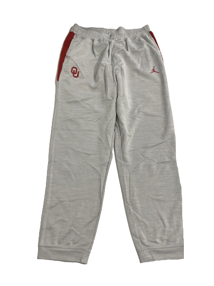 Brady Manek Oklahoma Basketball Team-Issued Sweatpants (Size XXLT)
