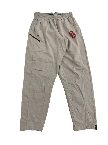 Brady Manek Oklahoma Basketball Team-Issued Sweatpants (Size XXLT)