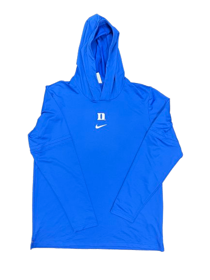 Kyle Filipowski Duke Basketball Team Issued Performance Hoodie (Size XLT)