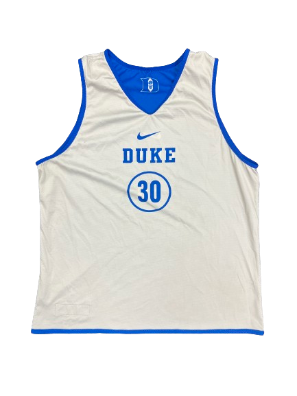 Kyle Filipowski Duke Basketball Player Exclusive Practice Jersey (Size XL)