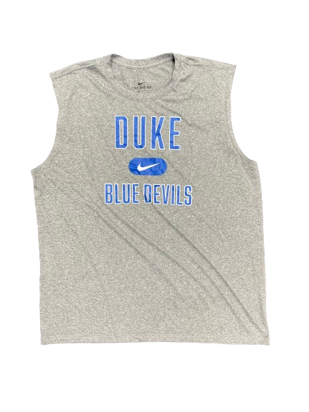 Kyle Filipowski Duke Basketball Team Issued Workout Tank (Size XL)