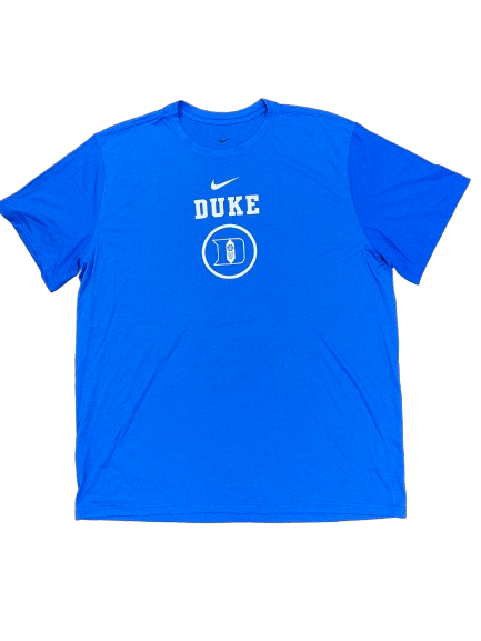 Kyle Filipowski Duke Basketball Team Issued Workout Shirt (Size XL)