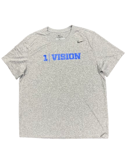 Kyle Filipowski Duke Basketball Player Exclusive "1 VISION" T-Shirt (Size XL)