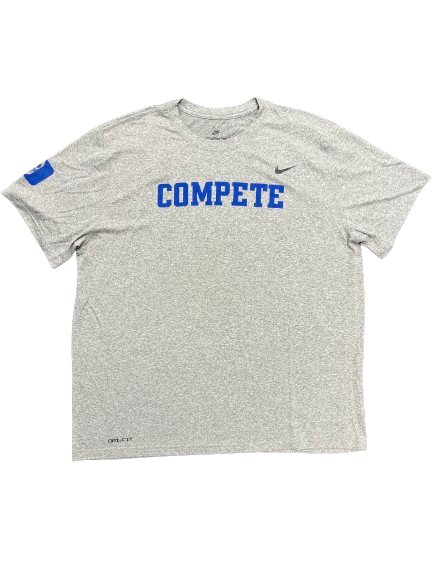 Kyle Filipowski Duke Basketball Player Exclusive "COMPETE" T-Shirt WITH 
