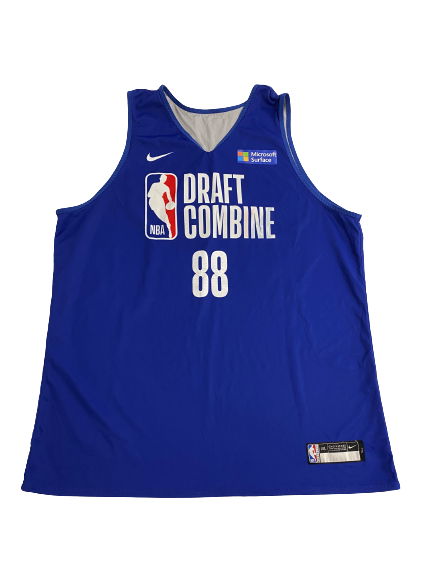 Kofi Cockburn NBA Combine Player-Exclusive Reversible Practice Jersey (Size XXLT)