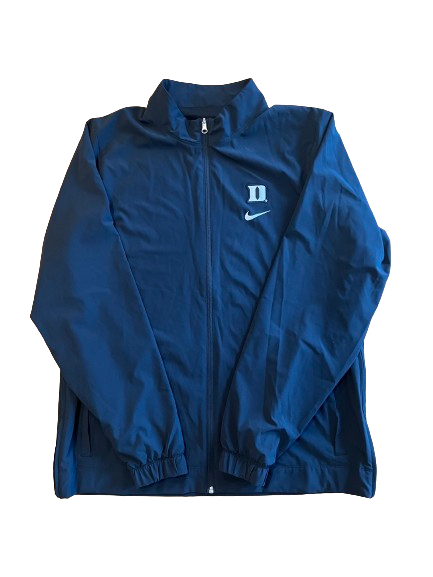 Kyle Filipowski Duke Basketball Team Issued Zip-Up Jacket (Size XLT)