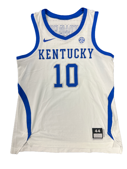 Rhyne Howard Kentucky Basketball Game-Worn Jersey