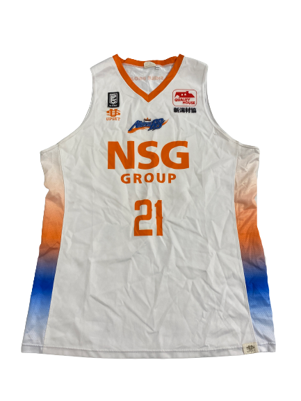 Kofi Cockburn Niigata Albirex Basketball Game-Worn Jersey
