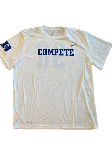 Kyle Filipowski Duke Basketball Player Exclusive "COMPETE" T-Shirt WITH 