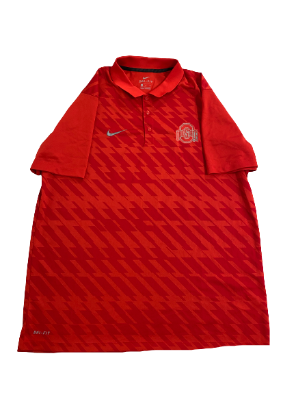 Kaleb Wesson Ohio State Basketball Team-Issued Polo Shirt (Size XL)