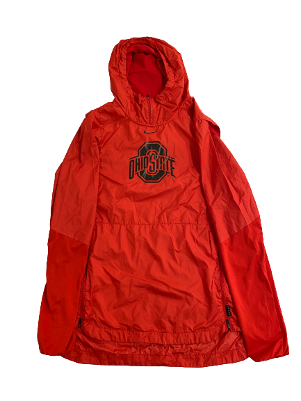 Kaleb Wesson Ohio State Basketball Team-Issued Windbreaker Jacket (Size LT)