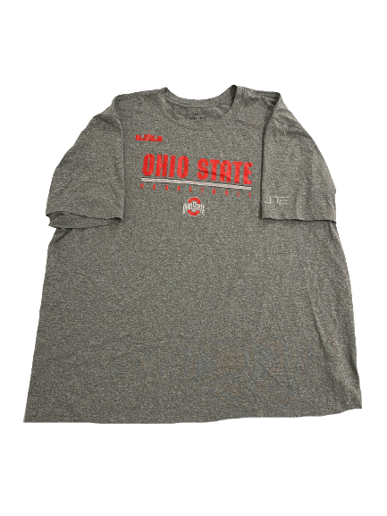 Kaleb Wesson Ohio State Basketball Team-Issued "LeBron" T-Shirt (Size XXL)