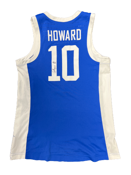 Rhyne Howard Kentucky Basketball 2020-2021 SIGNED Game-Worn Uniform Set