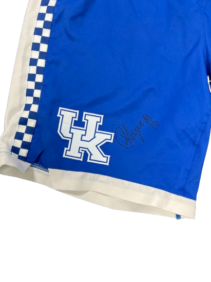 Rhyne Howard Kentucky Basketball 2020-2021 SIGNED Game-Worn Uniform Set