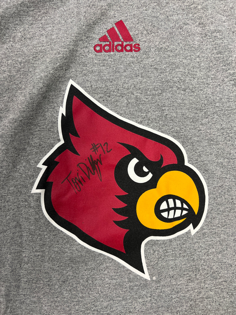 Tori Dilfer Louisville Volleyball SIGNED T-Shirt (Size M)