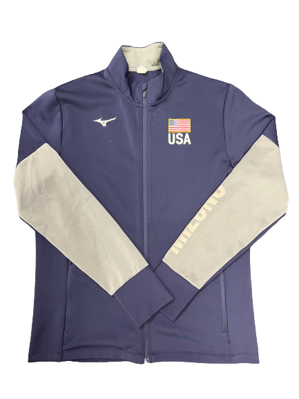 Tori Dilfer Team USA Volleyball Player Exclusive Sweatsuit - Jacket & Sweatpants (Size M)