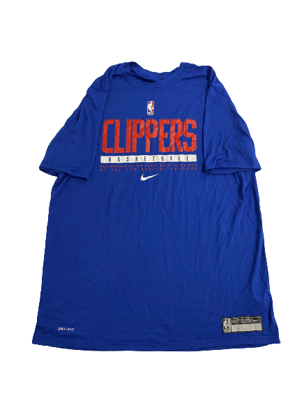 Kaleb Wesson Los Angeles Clippers Team-Issued T-Shirt (Size XLT)