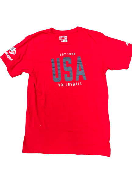 Tori Dilfer Team USA Volleyball Player Exclusive T-Shirt (Size M)