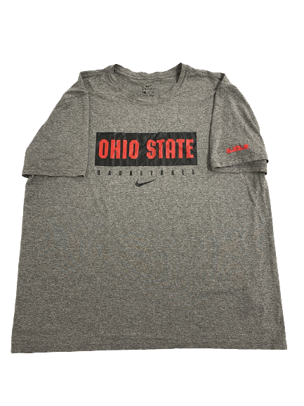 Kaleb Wesson Ohio State Basketball Team-Issued "LeBron" T-Shirt (Size XXL)