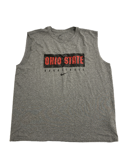 Kaleb Wesson Ohio State Basketball Team-Issued Workout Tank (Size XXL)