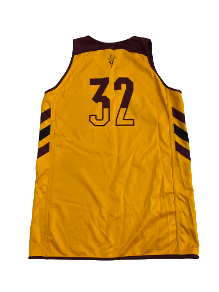 Marcus Bagley Arizona State Basketball Player-Exclusive Reversible Practice Jersey (Size L)