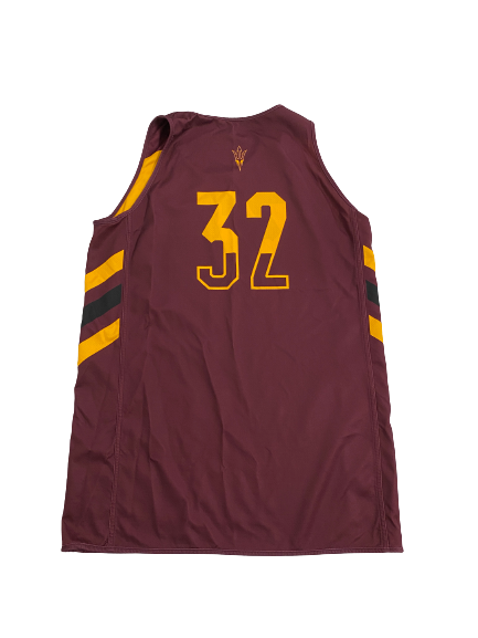 Marcus Bagley Arizona State Basketball Player-Exclusive Reversible Practice Jersey (Size L)