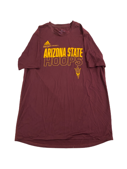 Marcus Bagley Arizona State Basketball Team-Issued T-Shirt (Size LT)