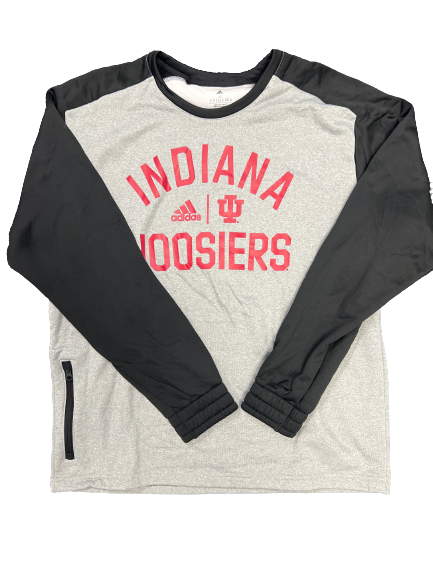 Race Thompson Indiana Basketball Team Issued Crewneck Sweatshirt (Size XL)