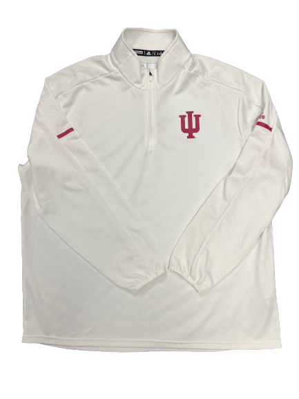 Race Thompson Indiana Basketball Team Issued 1/4 Zip Jacket (Size XL)