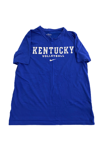 Maddie Berezowitz Kentucky Volleyball Team-Issued T-Shirt (Size L)