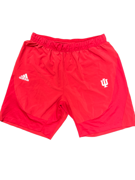 Race Thompson Indiana Basketball Team Issued Workout Shorts (Size XL)