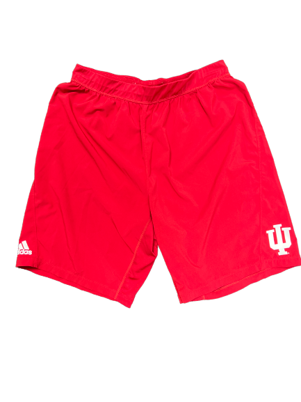 Race Thompson Indiana Basketball Team Issued Workout Shorts (Size XL)