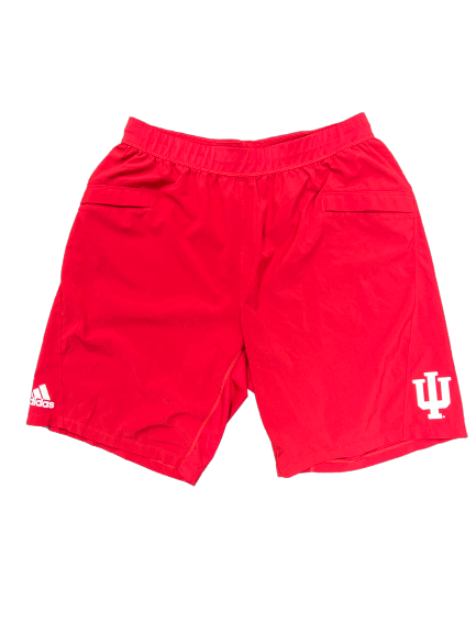 Race Thompson Indiana Basketball Team Issued Workout Shorts (Size XL)
