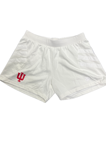 Race Thompson Indiana Basketball Player Exclusive "HARDEN" Workout Shorts (Size XL)