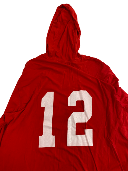 Caleb Burton Ohio State Football Player-Exclusive Performance Hoodie With 