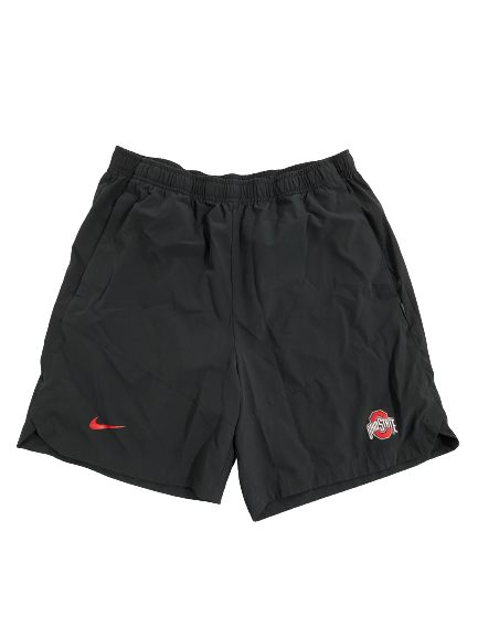 Caleb Burton Ohio State Football Team-Issued Shorts (Size L)