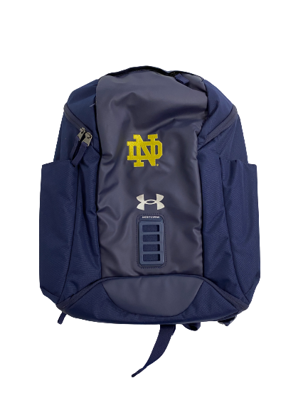 Dane Goodwin Notre Dame Basketball Team-Issued Travel Backpack