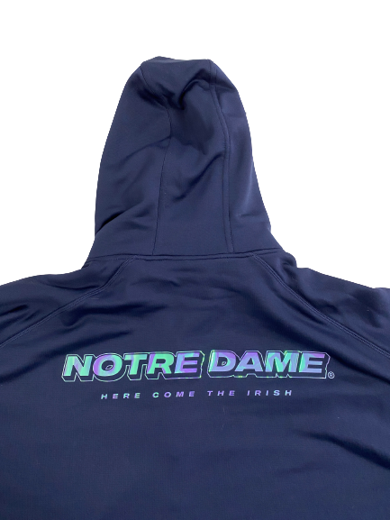 Dane Goodwin Notre Dame Basketball Player-Exclusive Zip-Up Jacket (Size XL)