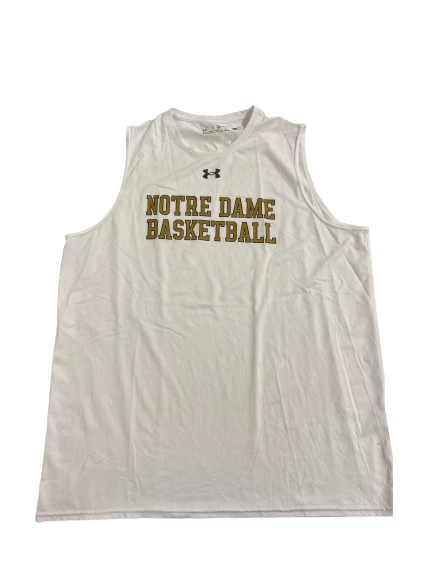 Dane Goodwin Notre Dame Basketball Team-Issued Workout Tank (Size XL)
