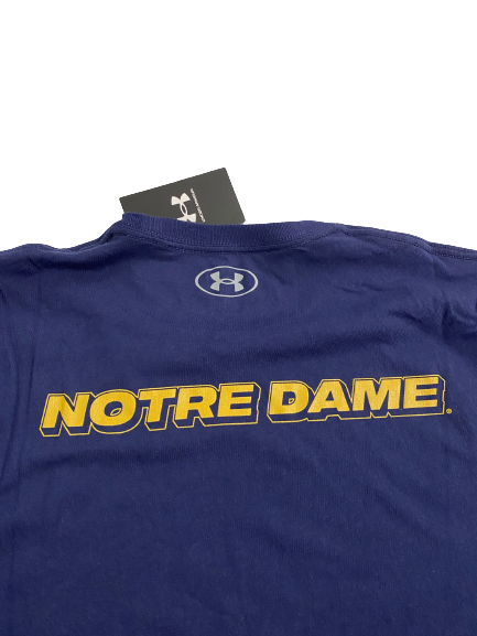 Dane Goodwin Notre Dame Basketball Team-Issued Long Sleeve Shirt (Size XL)
