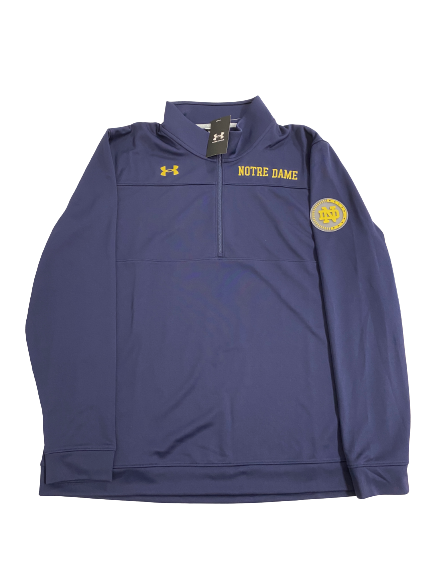 Dane Goodwin Notre Dame Basketball Player-Exclusive Quarter-Zip Pullover (Size XL)(NEW WITH $80 TAG)