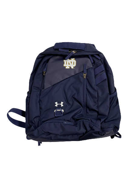 Dane Goodwin Notre Dame Basketball Team-Issued Travel Backpack