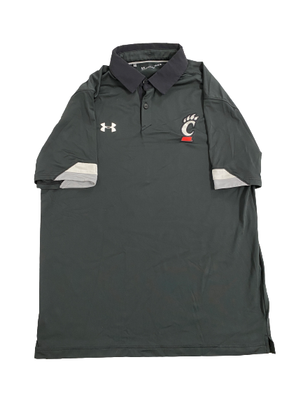 Rob Phinisee Cincinnati Basketball Team-Issued Polo Shirt (Size L)