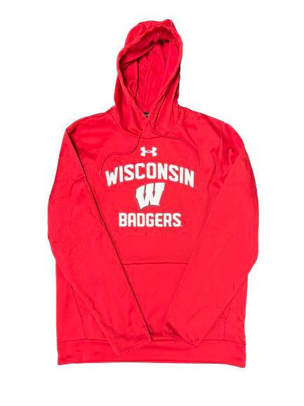 Braelon Allen Wisconsin Football Team Issued Hoodie (Size XL)